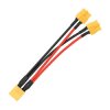 Adapter złącze XT60 męskie do 2 XT60 żeńskie - ToolkitRC