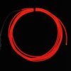 High Brightness Red Electroluminescent (EL) Wire - 2.5 meters (High brightness, long life)