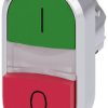 Siemens 3SU10503BB420AK0 3SU1050-3BB42-0AK0 Przycisk podwójny (S x W) 29.9 mm x 57.9 mm IP66, IP67, IP69/IP69K 1 szt.