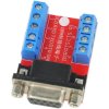 Adapter złącza RS232 DB9 żeńskiego na złącza śrubowe