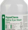 Butelka z płynem do płukania oczu Przenośne rozmiar: 250ml RS PRO Butelka płynu do przemywania oczu zawiera: Butelka do