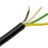 PRZEWÓD LIYY 4x0,14mm2. 4C CZARNY