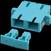53356.1 SC/SC duplex adapter Multimode, aqua, ceramic