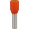 TruConnect Bootlace Ferrules 4.0mm Orange Pack of 100