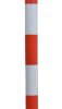 Słupek znacznikowy Słupek odgradzający Ø 50mm Red, White