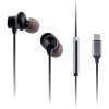 Panasonic RP-TCM225DEK in-ear headphones corded black compact design