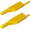 934088103, PVC, 32A, 1000V ac/dc, kolor: Żółty, dł. 1m, -15 → +70°C, Hirschmann Test & Measurement