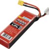 Pakiet akumulatorów (LiPo) 14.8 V 2400 mAh 20 C Conrad energy Softcase XT60