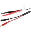 430 Pinceta, pęseta pomiarowa SMD, 2-biegunowa, 2 wtyki 4mm, kabel 1m, ELECTRO-PJP, 430