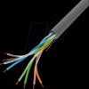 LCU5-10CC-0305-S Cat.5 installation cable, UTP, gray, 305 m
