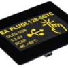 Wyświetlacz OLED 2.9cal Żółty 128 x 64pikseli Display Visions Grafika I2C, RS232, SPI, USB