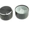 Gałka potencjometru GCL30 CZARNA 30mm /437