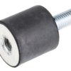 Mocowanie antywstrząsowe, M10, Ø 30mm, materiał: Guma naturalna 45Shore A, RS PRO