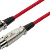 kabel XLR Monacor MEC-100/RT 0061770, 1 m, 1 szt.