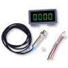 Digital tachometer for rotational speed measurement + green LED CF5135C-Z