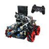 Zestaw DIY do śledzenia opartego na chassis inteligentnego samochodu 4WD z kołami Mecanum - Robot z napędem na cztery koła zdaln