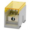 Blok rozdzielczy VBR 400A-8 (1x50 / 8x25) Al/Cu - żółty