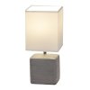 4458 Lampka stołowa Orlando E14 popielaty RABALUX