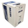 Kabel sieciowy U/UTP kat.5e skrętka 4x2x0,5mm wewnętrzny Eca PVC szary Belden /305m/