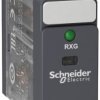 Przekaźnik mocy 24V ac DPDT Schneider Electric 820mW, Wciskane 260Ω Wciskane