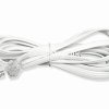 Kabel telefoniczny SP2-6 15m biały