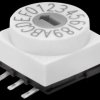203210 Encoder switch - 16 pos., SMD, Hexa