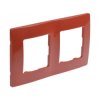 Ramka podwójna NILOE czerwona Legrand