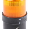 Sygnalizator 48 → 230 V ac Migające Pomarańczowy Montaż na podstawie Żarowe