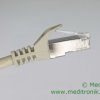 Patchcord S/FTP (SSTP) LSZH miedziany kat.6A (klasa EA) linka szary dł.10m kabe