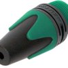 Cable grommet, green for FXX/MXX cable connector, BXX-5-GREEN