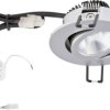 EVN PC20D91540 EVN Lichttechnik Oświetlenie wewnętrzne LED LED LED wbudowany na stałe 8.4 W chrom