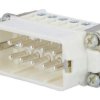 C146-10A0101024 Złącze HDC wkładka stykowa męski C146 10PIN 10+PE 16A 250V