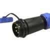 Wtyk; SP2111C/P5II-2C; 5 torów; śrubowy; 1,0mm2; 7-12mm; SP21; na przewód; IP68; 30A; 500V; Weipu; RoHS; SP2111/P5II-2C