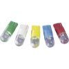 LED lamp, W2.1x9.5d, 2.9 lm, 12 V (DC), 12 V (AC), 6000 K, 45 °, clear, white, 70113024