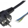 S3-3/15/4BK Kabel: 3x1,5mm2, CEE 7/7 (E/F) wtyk kątowy, 4m