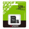 Karta pamięci microSD (microSDXC) Kingston 128GB Canvas Select Plus 150MB/s UHS-I U1 class 10 V10 A1 + adapter