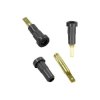 Stäubli 231011-28 EB2 jack socket 2mm grey insulated brass vertical mount
