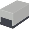 Bopla Element E 435 05435000 Obudowa elektroniki 120 x 65 x 65 polistyren szaro-biały (ral 7035), grafitowy szary (ral 7