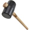 Thor 61-954 954 Black Rubber Mallet 74mm 800g