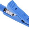 Zacisk krokodylkowy 8A izolowany 4mm Niebieski Hirschmann Test & Measurement