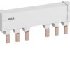 Szyna prądowa 3-fazowa, 690V ac, ABB Akcesoria MS/MO165