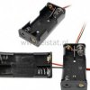 Koszyk na baterie 2xR3 ( II ) 1-strona + kable