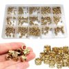 330 Sztuk ZESTAW INSERT WKŁADKI GWINTOWANE M2, M3, M4 DO WYDRUKÓW 3D
