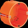 9068-04 One-gang box for thin panelling, depth 41 mm