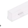 Pin header, 8 pole, pitch 2 mm, angled, black, 10063434