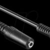 Jack to jack extension, 3.5 mm/5 m