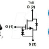 UJ3C065080B3S SiC cascode FET, 650V 25A Rdson 0.08R , D2PAK-3L