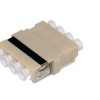 Adapter światłowodowy typ LC do LC Quad Wielomodowy HellermannTyton Connectivity