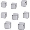 BE! Board B3101 Sigel Neodym magnet 10 x 10 x 10mm Cube Silver 8 pc(s)