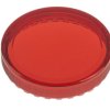 Klosze lampek kontrolnych do przycisków kształt: Okrągły Czerwony Klosz przycisku EAO 23.7mm